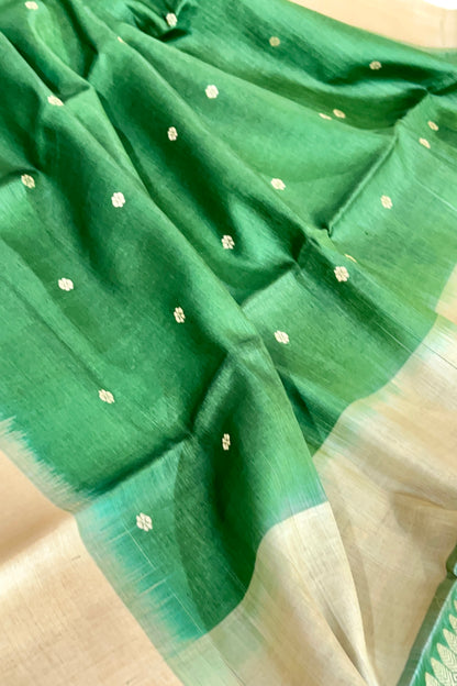 Tussar Silk Saree - AW1013TS23