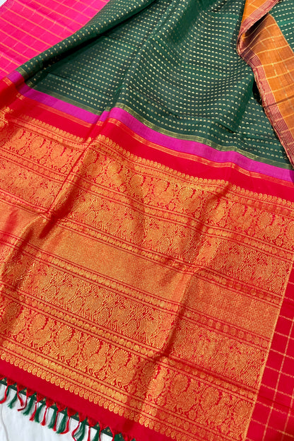 Kanjivaram Silk Saree - AW1380KS