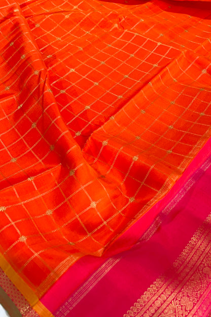 Kanjivaram Silk Saree - AW1357KS